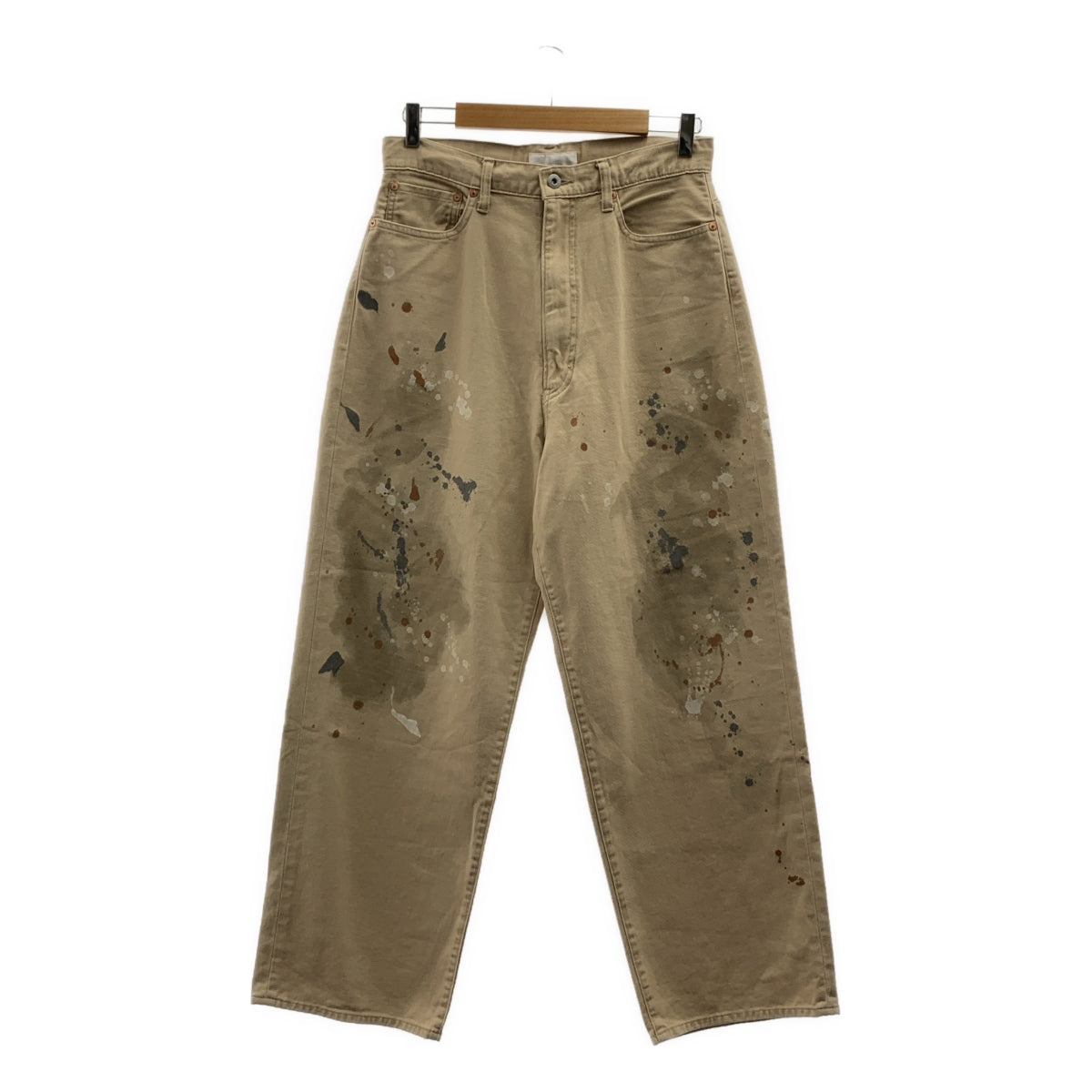 e.sen / Esen | 棉質畫家褲 | 1 | 米色 | 男款