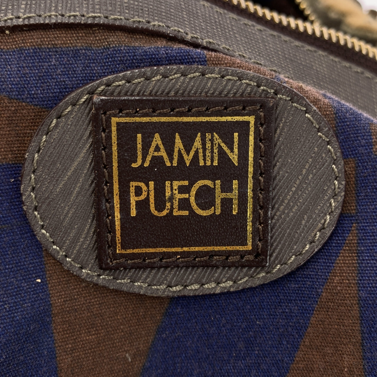 JAMIN PUECH / 자만 피에쉬 | 가죽 펠트 플라워 2way 숄더백 |