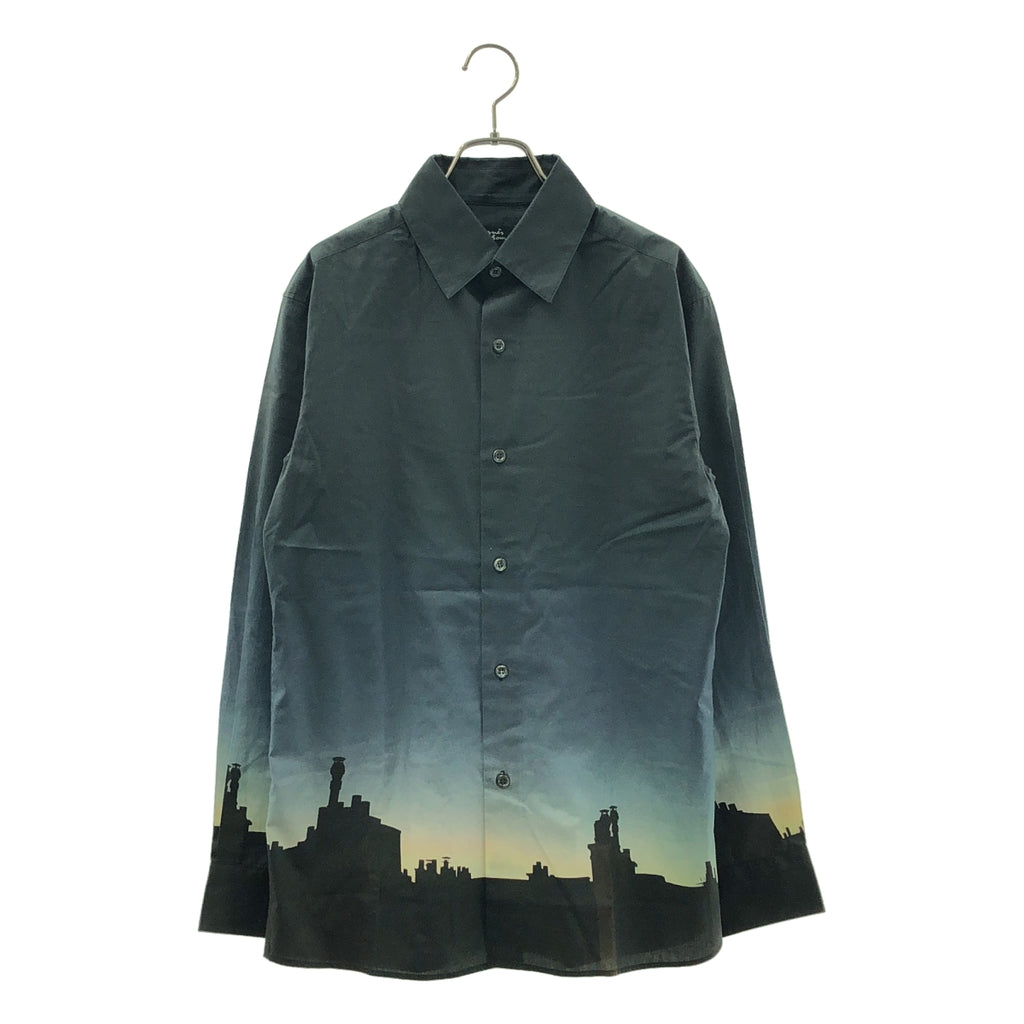 Agnes b. HOMME / アニエスベーオム | コットン グラフィックプリント シャツ | 38 | メンズ