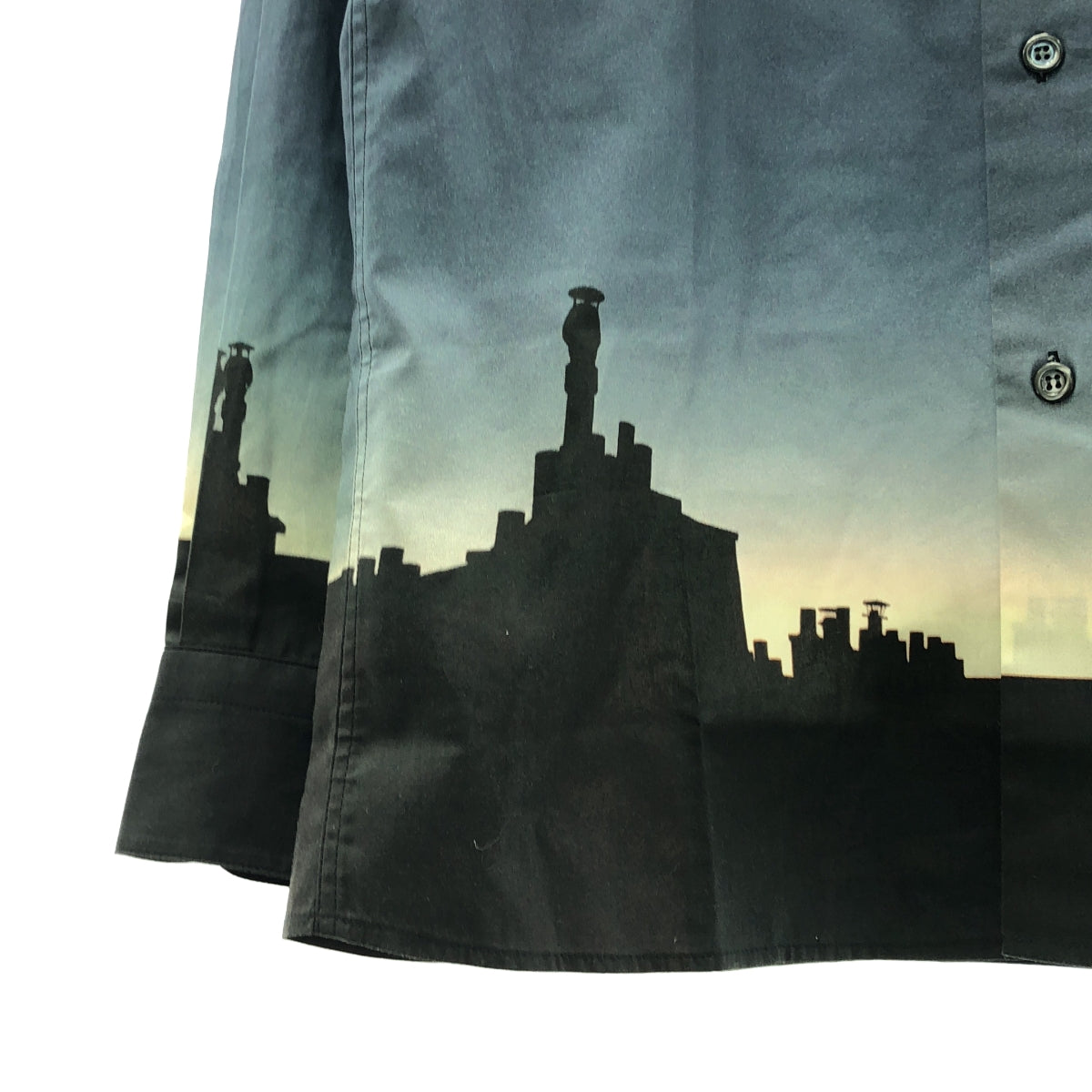 Agnes b. HOMME / 아니에스베옴 | 코튼 그래픽 프린트 셔츠 | 38 | 남성