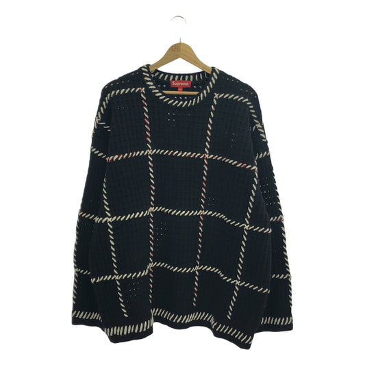 SUPREME | 2023SS | Quilt Stitch Sweater | XL | Men's