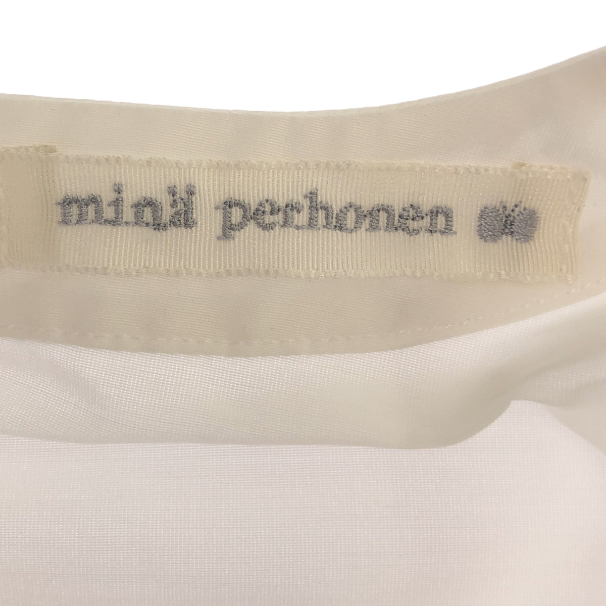 【신품】 mina perhonen / 미나펠호넨 | 2023 s/s | malmi Half sleeve Dress 하프 슬리브 원피스 | 38 | 화이트 | 여성