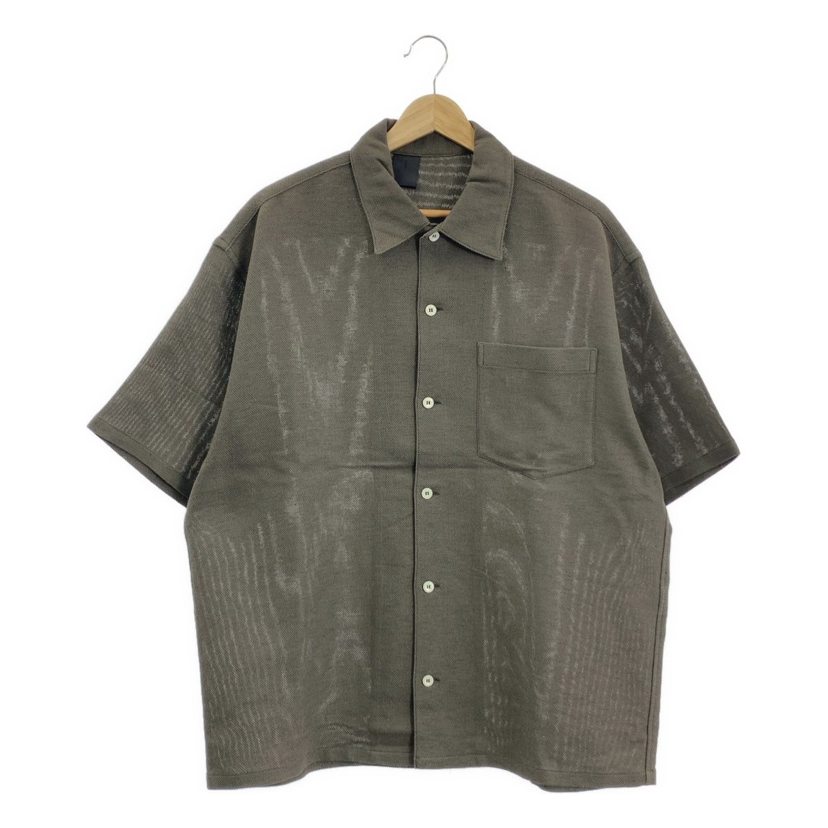 N.HOOLYWOOD / エヌハリウッド | コットン オーバーシルエット  シャツ | 42 | メンズ