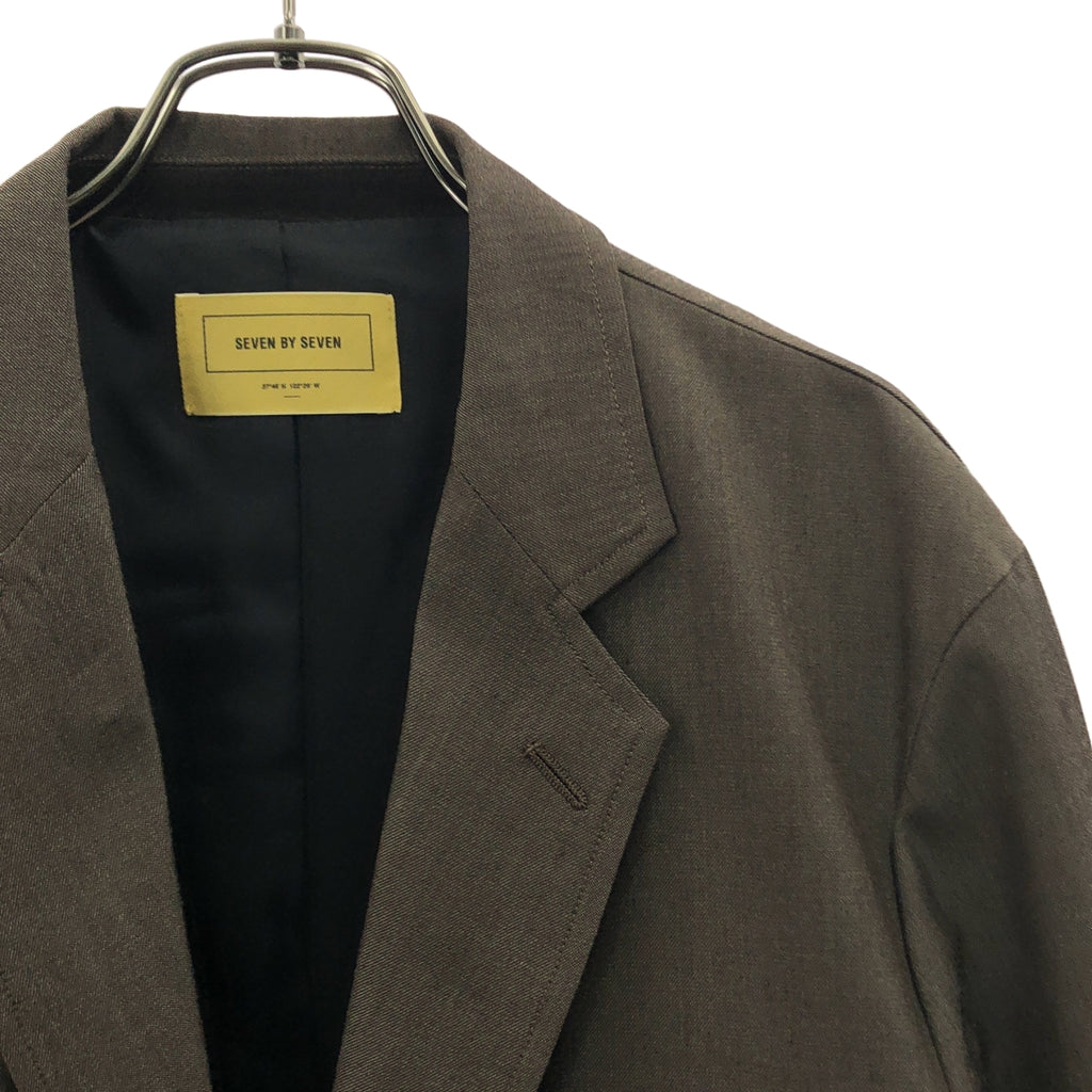SEVEN BY SEVEN / 세븐 바이 세븐 | 울 3B 테일러드 재킷 | M | 남성