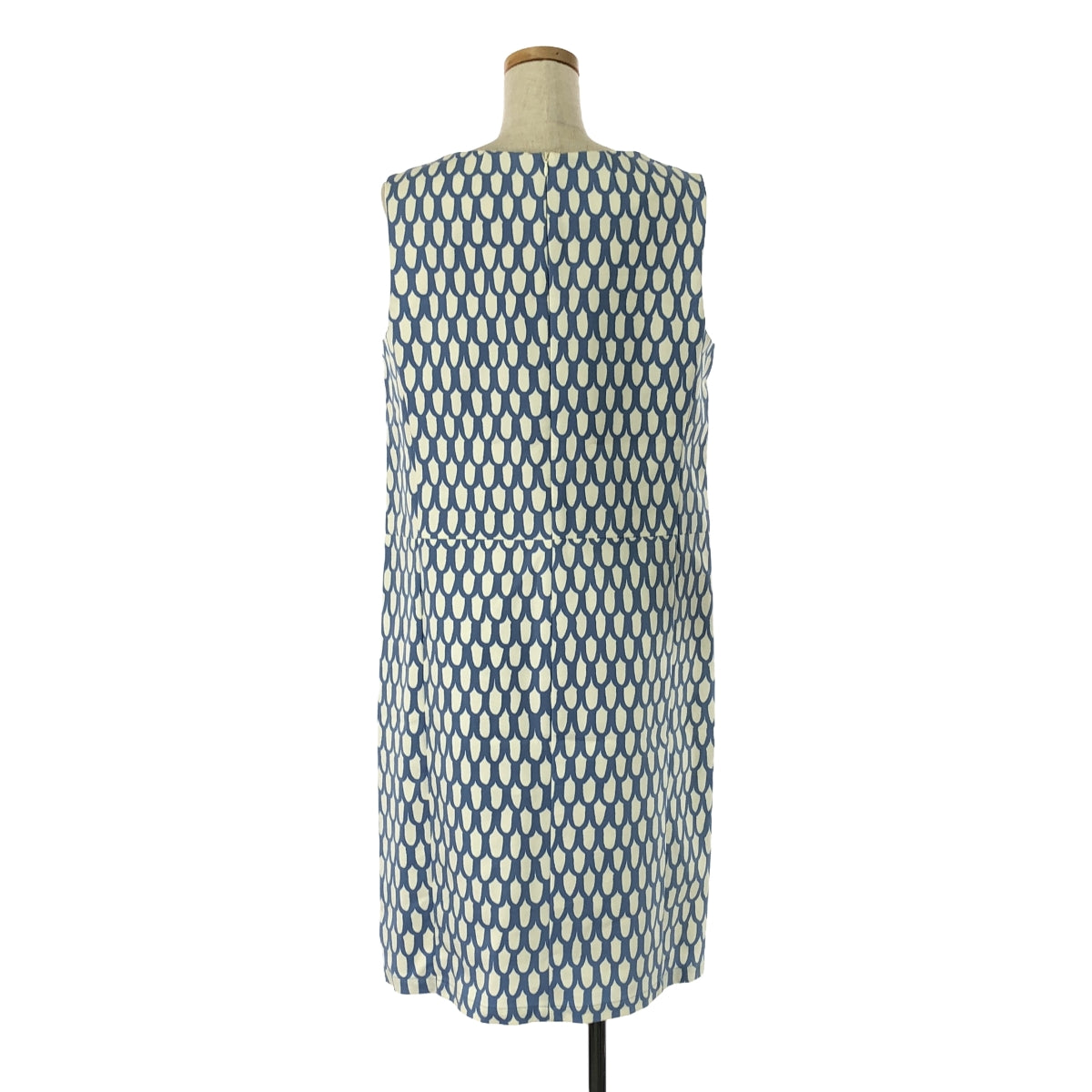 marimekko / Marimekko | PIKKU SUOMU Sleeveless Dress | 38 | Light Blue/White | Women's