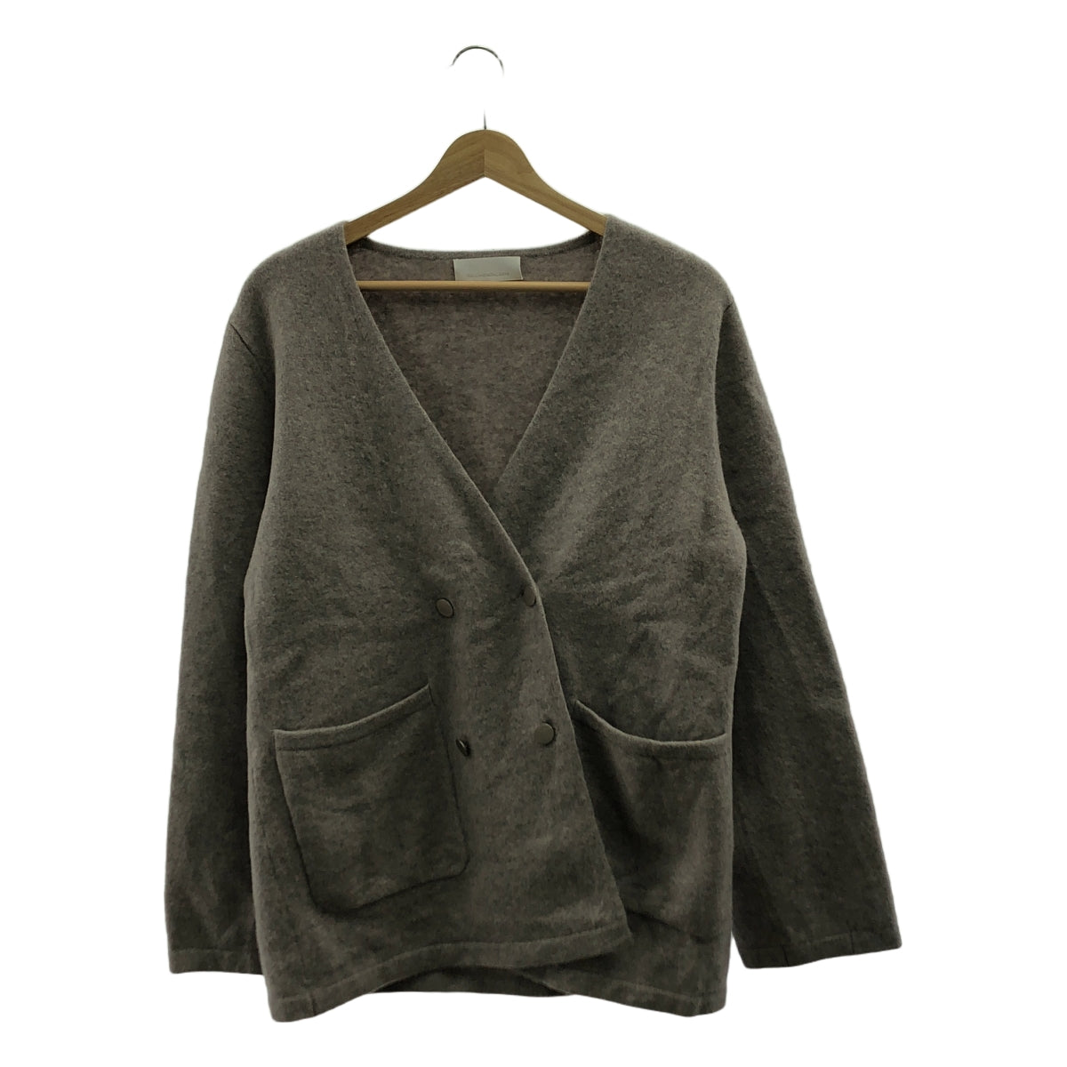 GALLARDAGALANTE | 毛氈羊毛針織夾克 | F | 淺灰色 | 女款