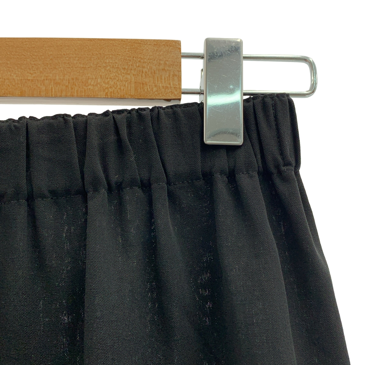 JUNYA WATANABE COMME des GARÇONS / 渡邊淳也 |公元 1998 年 |羊毛休閒半身裙 |黑色|女性的