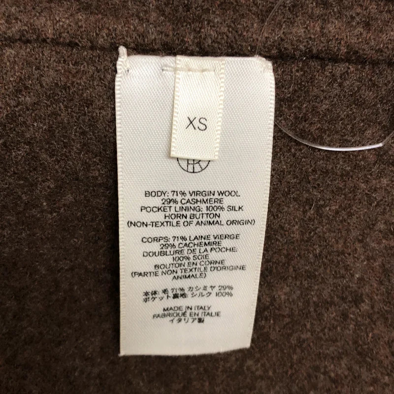 THE ROW / ザロウ | Polli Jacket / ウール カシミヤ ポリ ジャケット ショールカラー コート | XS | メンズ