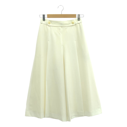 [New] VIVIENNE TAM / Vivienne Tam | Tuck wide pants | 40 | White | Women's