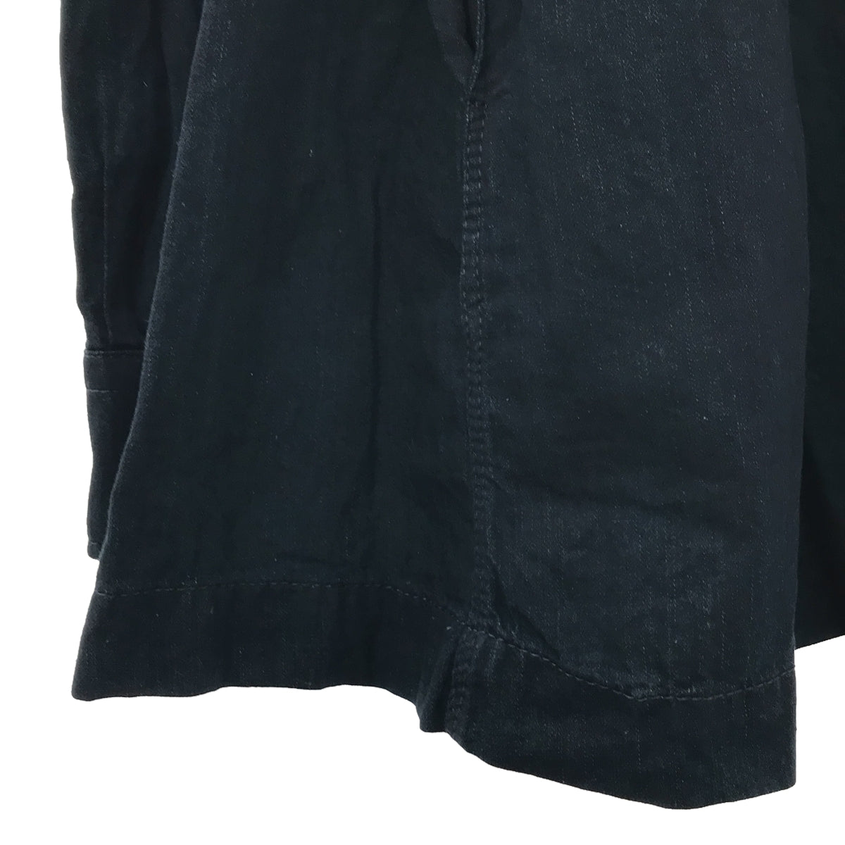 MARNI | denim edition tuck gathered denim shirt | 36 | indigo | women's