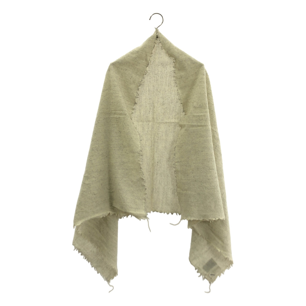 YAECA / ヤエカ | ウール フリンジ ストール マフラー |