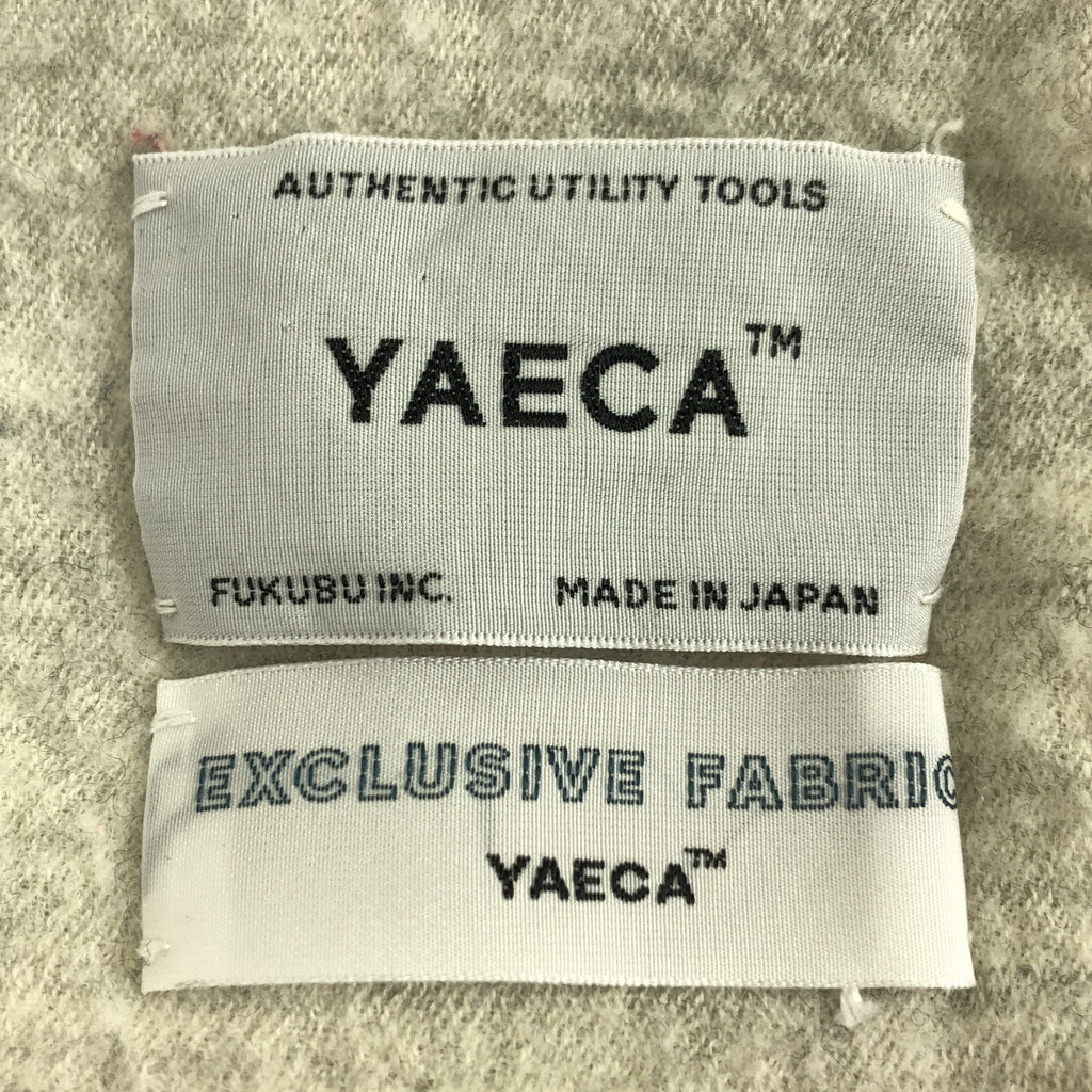 YAECA / ヤエカ | ウール フリンジ ストール マフラー |