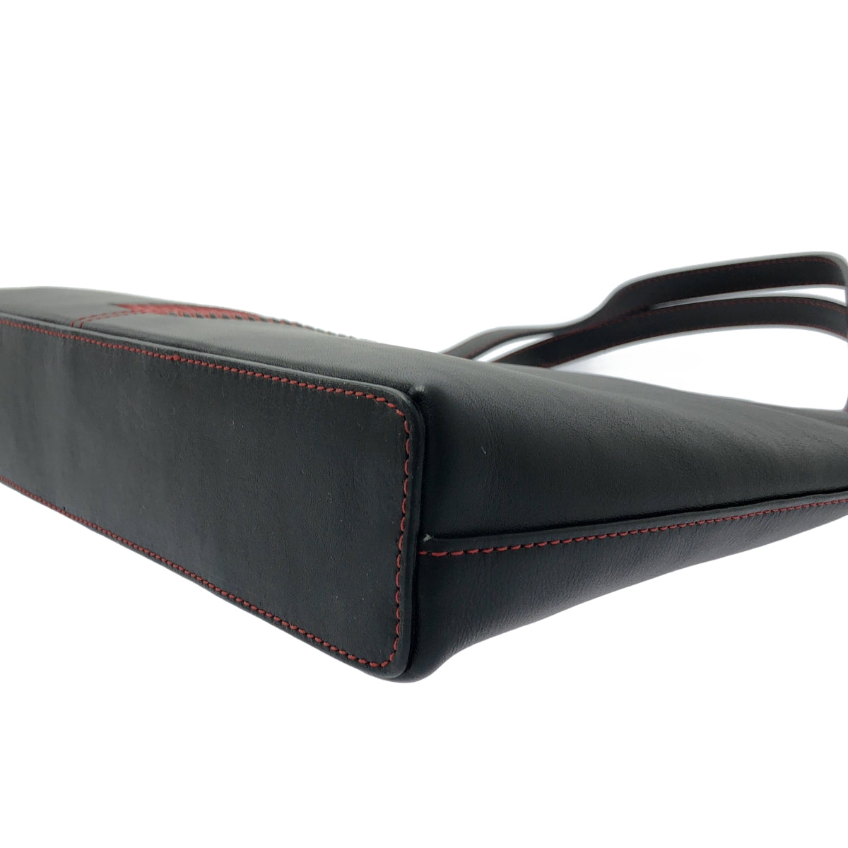 【미품】 BRUNOMAGLI / 브루노 마리 | 가죽 핸드 토트 백 | 블랙 | 여성