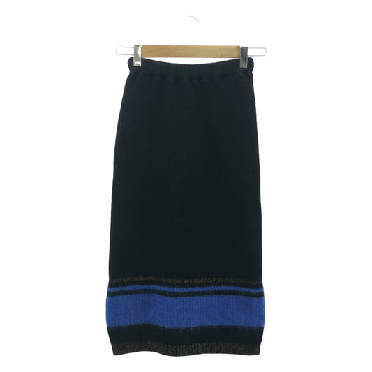 사와 타카이 / 사와 타카이 | 2024AW | LAND SKIRT / 웨스트 고무 니트 스커트 | XS | 여성