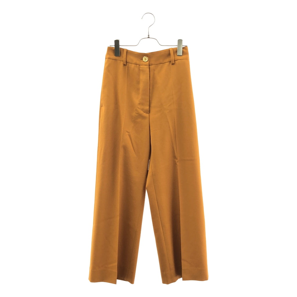 PATOU / パトゥ | センタープレス スラックス パンツ | 34 | レディース