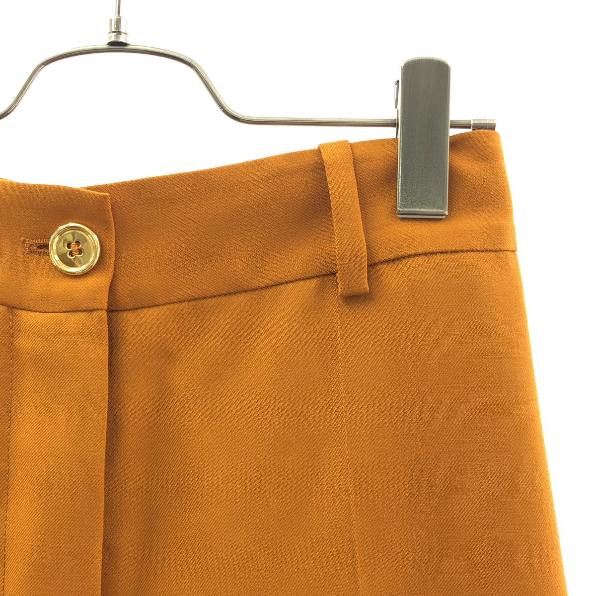 PATOU / パトゥ | センタープレス スラックス パンツ | 34 | レディース