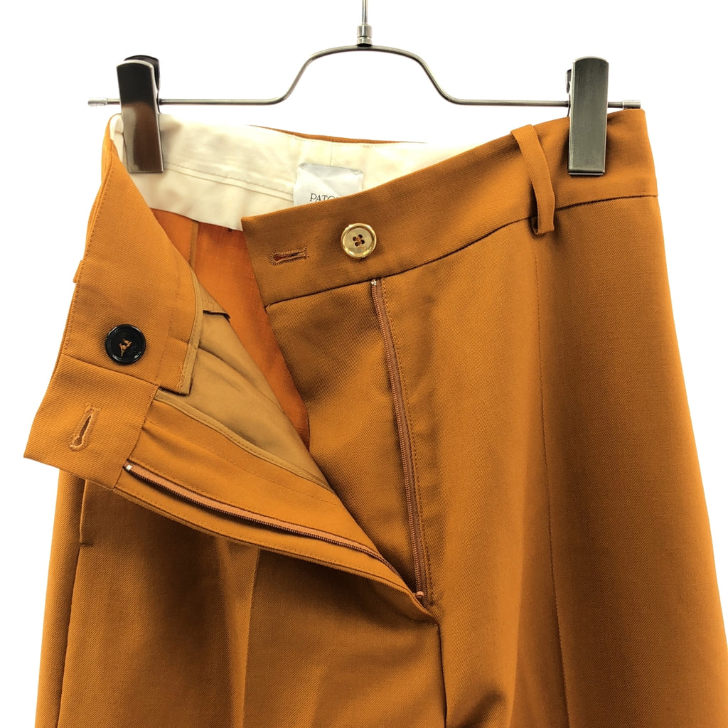 PATOU / パトゥ | センタープレス スラックス パンツ | 34 | レディース