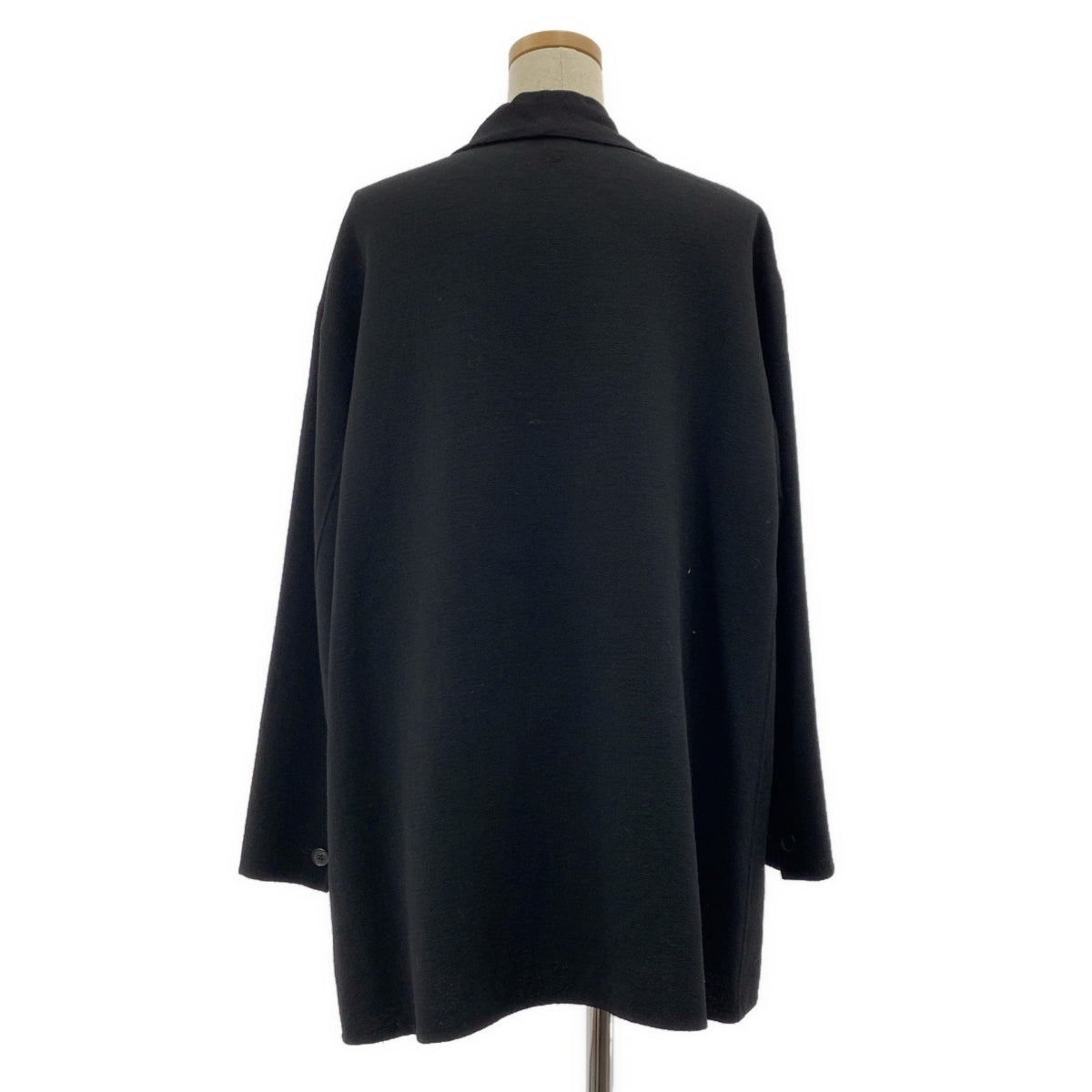 ISSEY MIYAKE / イッセイミヤケ | ウール オーバーサイズ チェスター コート | M | レディース