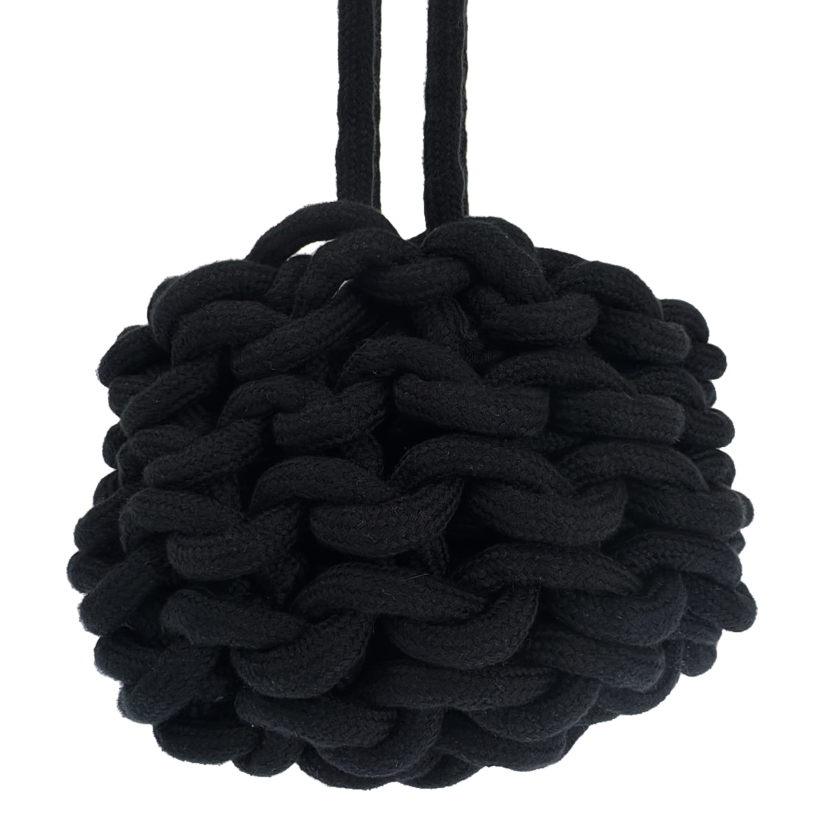 alienina / Alienina | Braided rope drawstring tote bag |