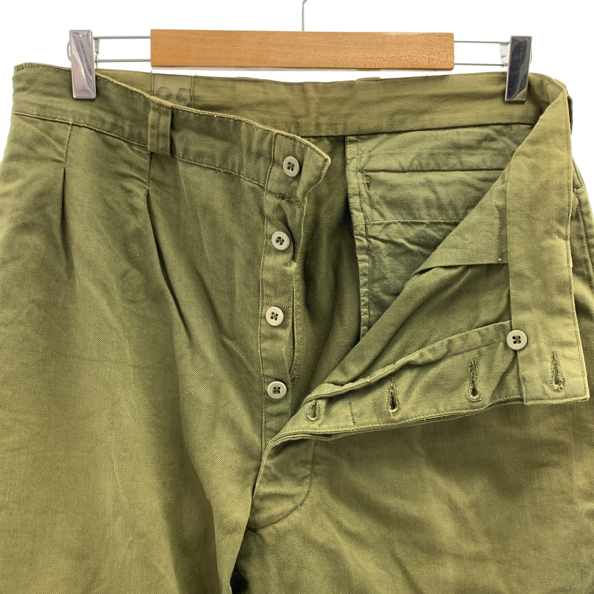 EURO VINTAGE / ユーロヴィンテージ | フランス軍 M52 後期 チノパンツ | 35 | メンズ