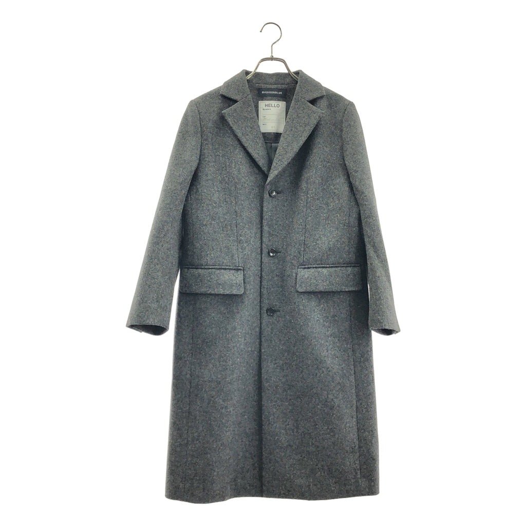 MADISON BLUE / 매디슨 블루 | 2024AW | SINGLE-BREASTED COAT MELTON 멜튼 코트 | 01(S) |