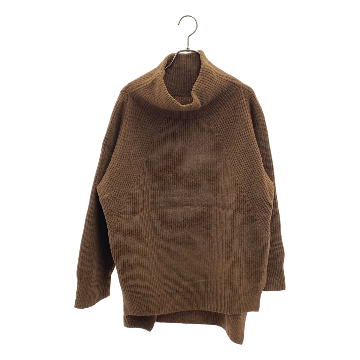 MUSE de Deuxieme Classe / ミューズドゥーズィーエムクラス | アゼ ハイネックプルオーバー ニット | F | ブラウン | レディース