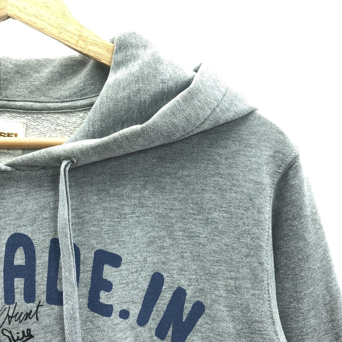 柴油 | BRAVEMAN 連帽派克大衣 | M |灰色 |男士