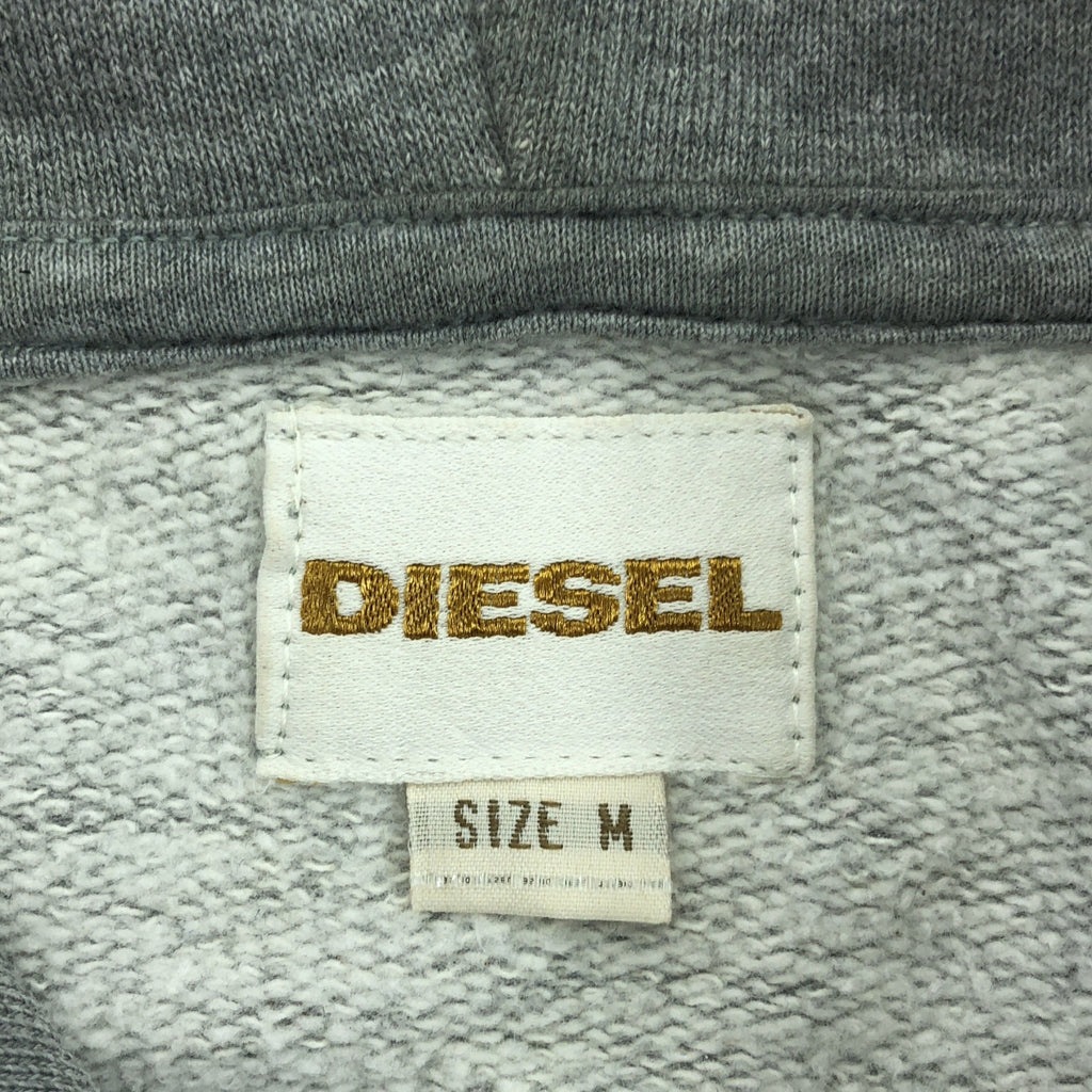 DIESEL / ディーゼル | BRAVEMAN ブレイブマン フーディ パーカー | M | グレー | メンズ