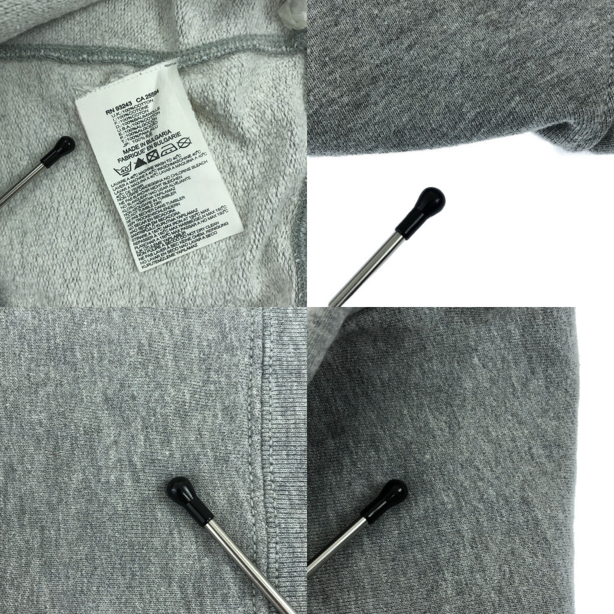 DIESEL / 디젤 | BRAVEMAN 브레이브맨 후디 파커 | M | 회색 | 남성