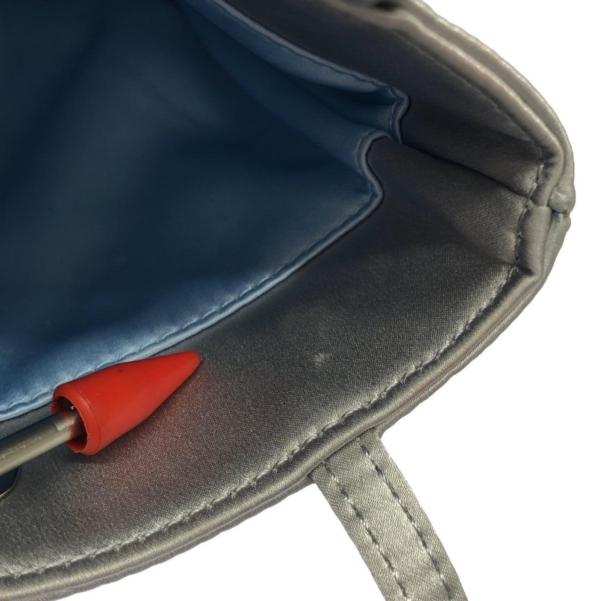 hai / ハイ | Little Silk Bag リトル シルク バッグ | シルバー | レディース