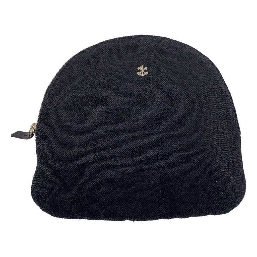 ARTS&SCIENCE / アーツアンドサイエンス | Round pouch M リネン キャンバス ラウンドポーチ |