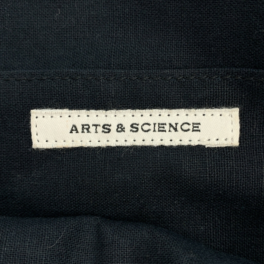 ARTS&SCIENCE / アーツアンドサイエンス | Round pouch M リネン キャンバス ラウンドポーチ |