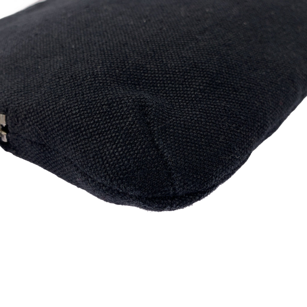 ARTS&SCIENCE / アーツアンドサイエンス | Round pouch M リネン キャンバス ラウンドポーチ |