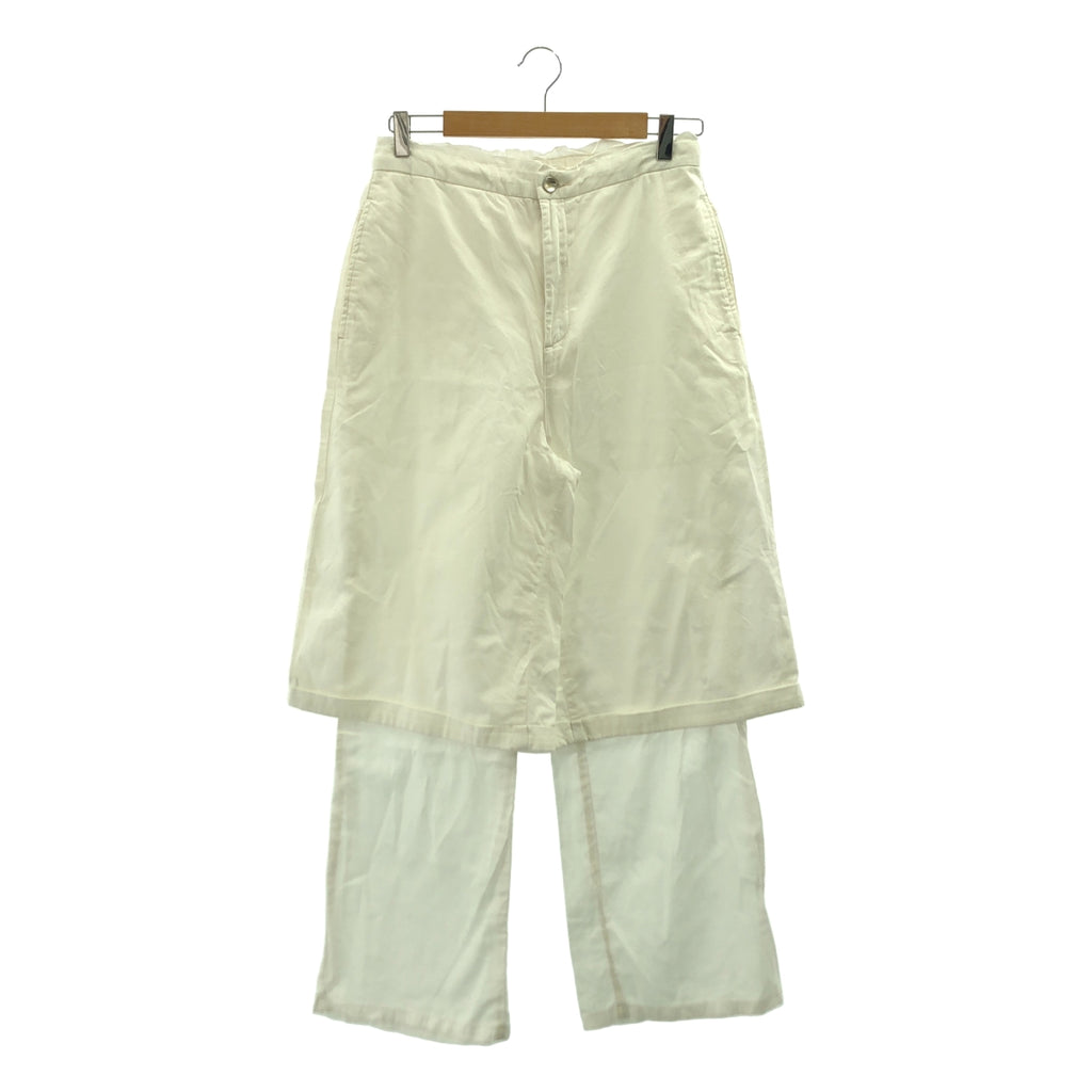 LIVINGTONE / リヴィントーン | INKEY SUPER LIGHT LAYERED PANTS レイヤード イージーパンツ | 38 | レディース