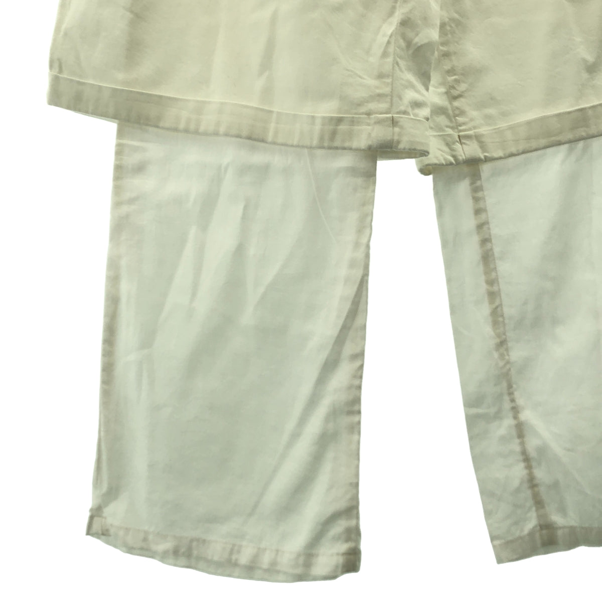 LIVINGTONE / リヴィントーン | INKEY SUPER LIGHT LAYERED PANTS レイヤード イージーパンツ | 38 | レディース