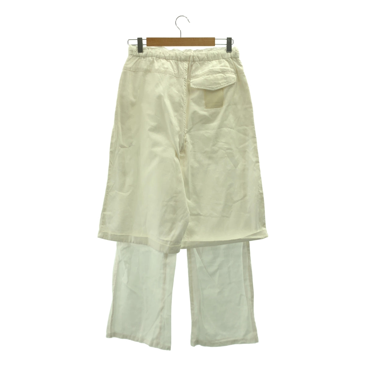 LIVINGTONE / リヴィントーン | INKEY SUPER LIGHT LAYERED PANTS レイヤード イージーパンツ | 38 | レディース