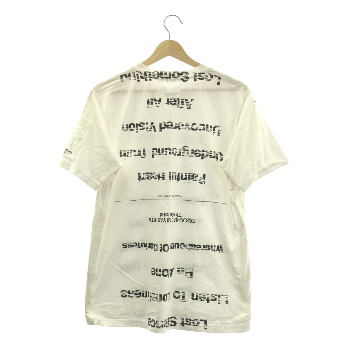 TAKAHIROMIYASHITA The Soloist / タカヒロミヤシタザソロイスト | 両面プリント Tシャツ カットソー | 46 | メンズ
