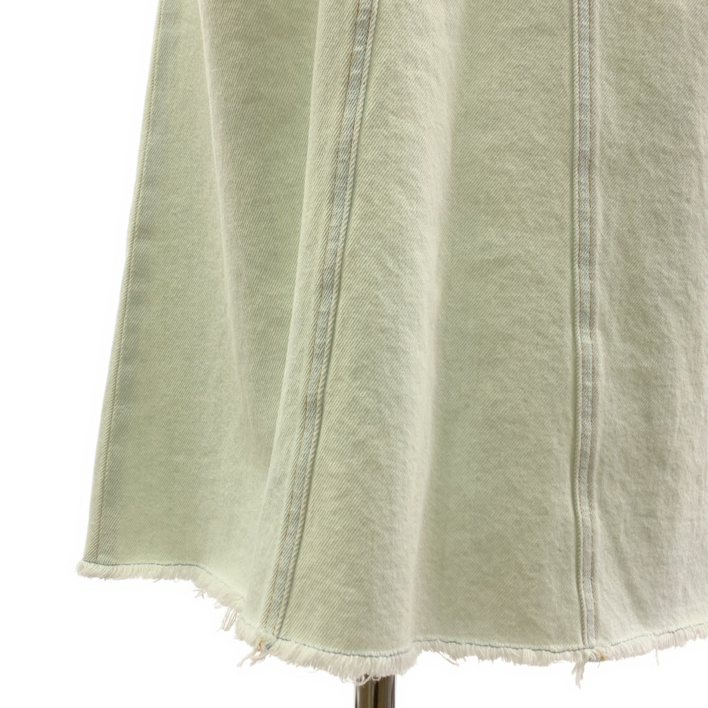 MM6 Maison Margiela / エムエムシックスメゾンマルジェラ | 2024SS | Long Skirt カットオフ デニム ロングスカート | 38 | レディース