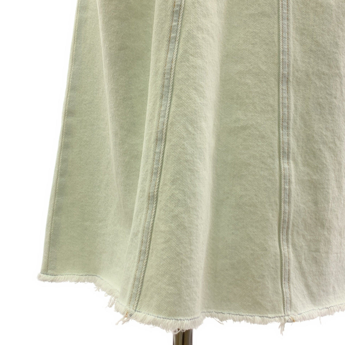 MM6 Maison Margiela / エムエムシックスメゾンマルジェラ | 2024SS | Long Skirt カットオフ デニム ロングスカート | 38 | レディース