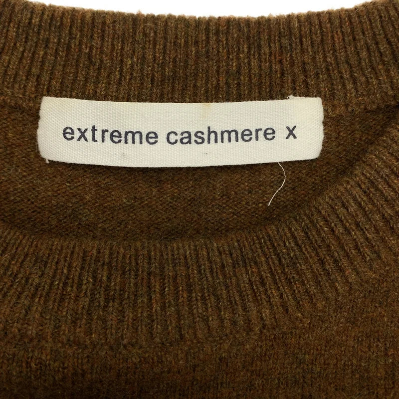 extreme cashmere / エクストリームカシミヤ | カシミヤ混 ニット プルオーバー ワンピース | one | レディース