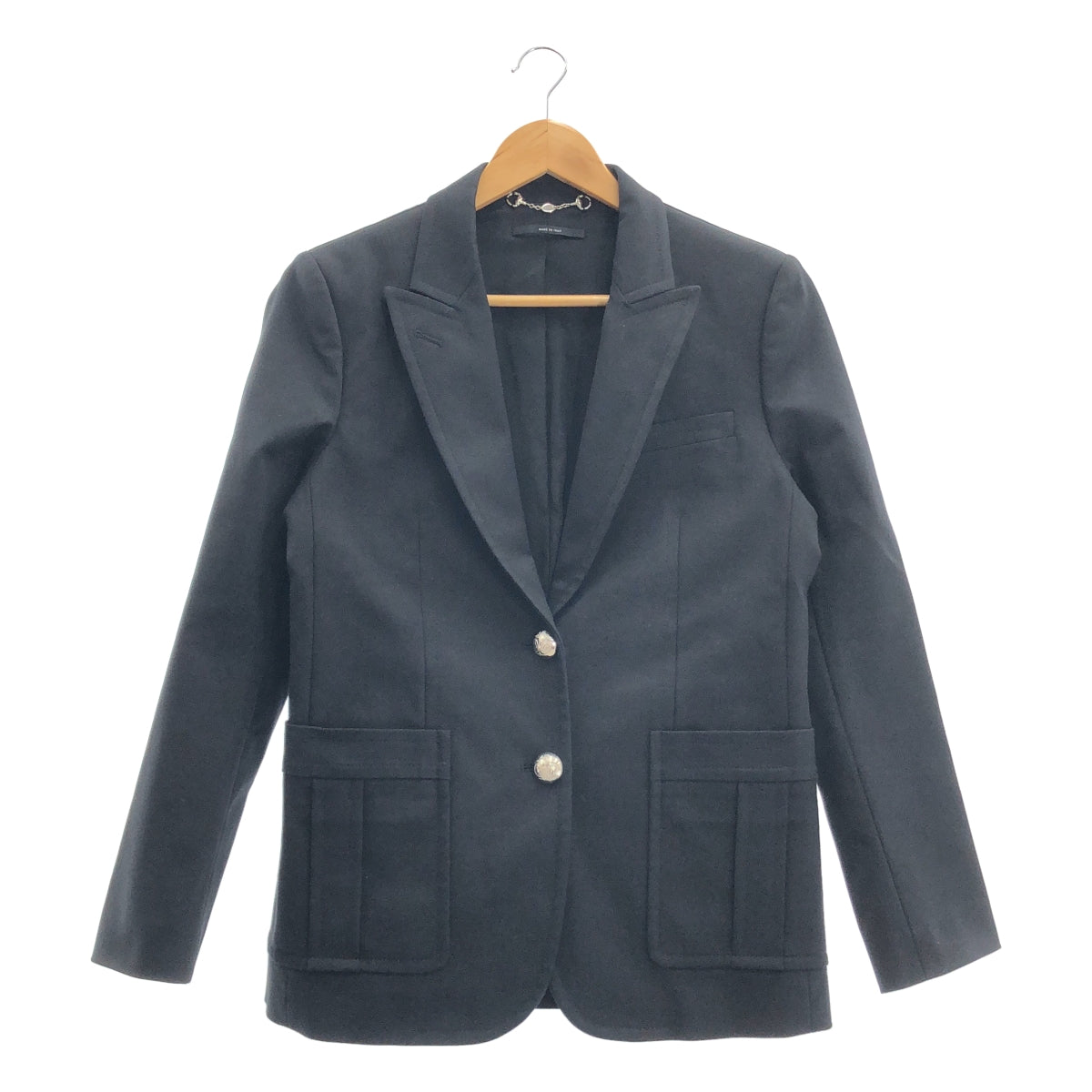 GUCCI / グッチ | ロゴボタン 2B テーラードジャケット / 総裏地 | 44 | レディース