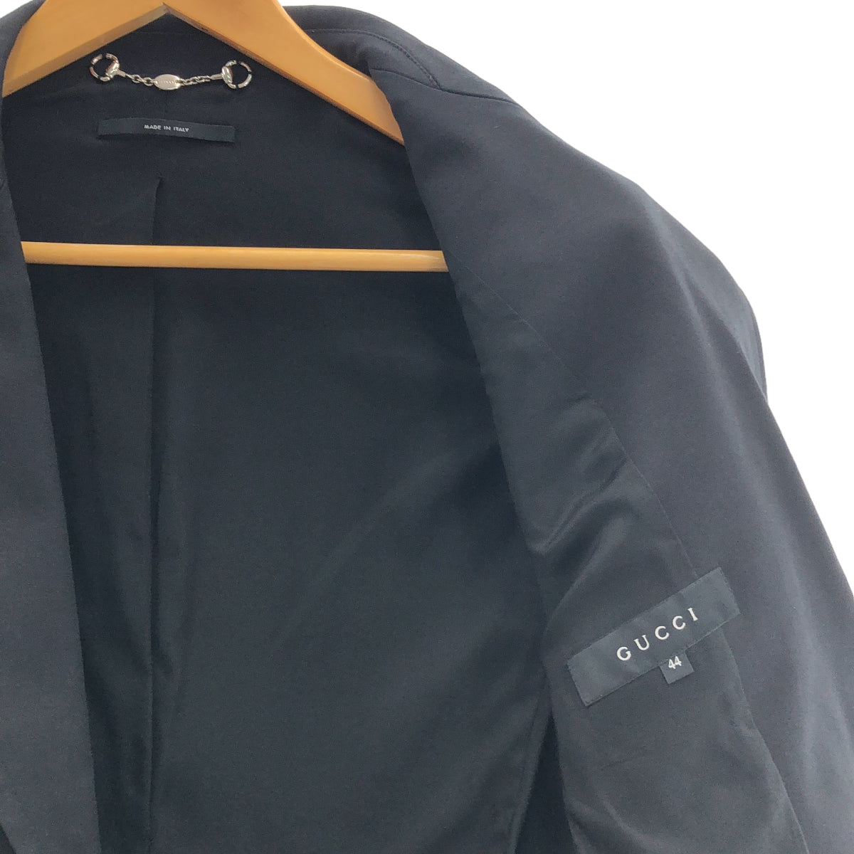 GUCCI | 標誌紐扣 2B 訂製外套 / 全襯裡 | 尺寸 44 | 女款