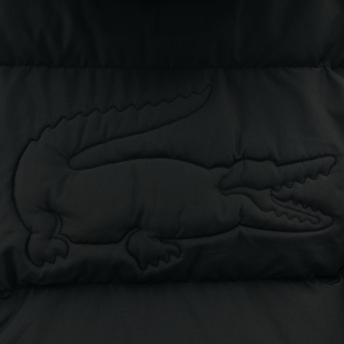 LACOSTE / ラコステ | ワンポイントワッペン ロゴジップ ダウンジャケット フーディ | 48 |