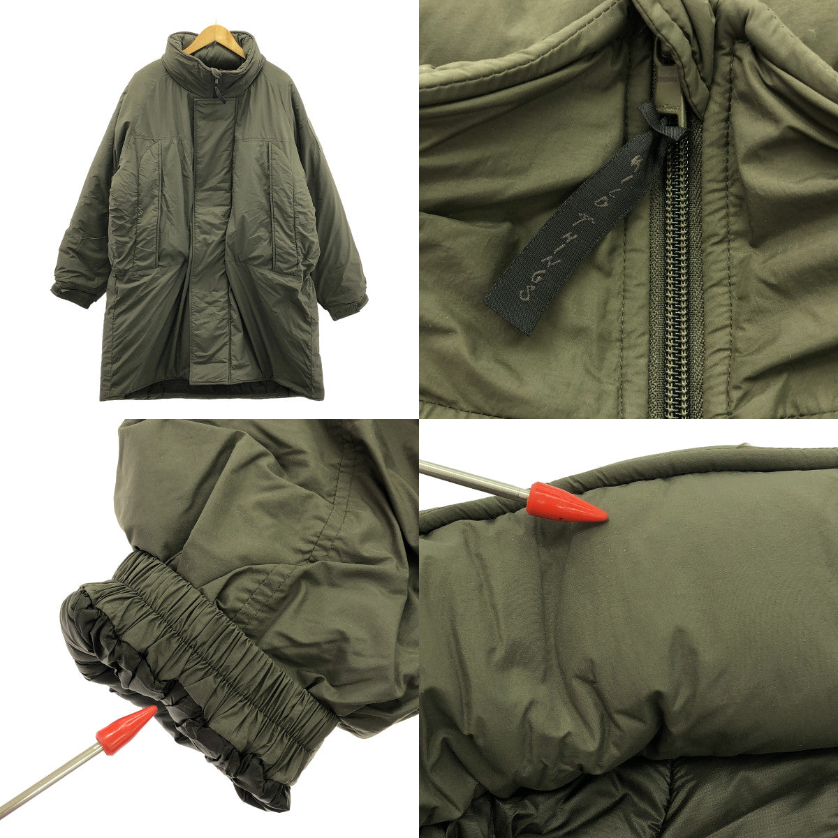 WILD THINGS / ワイルドシングス | PRIMALOFT MONSTER PARKA / プリマロフト モンスターパーカー オーバーコート | L | オリーブ | メンズ