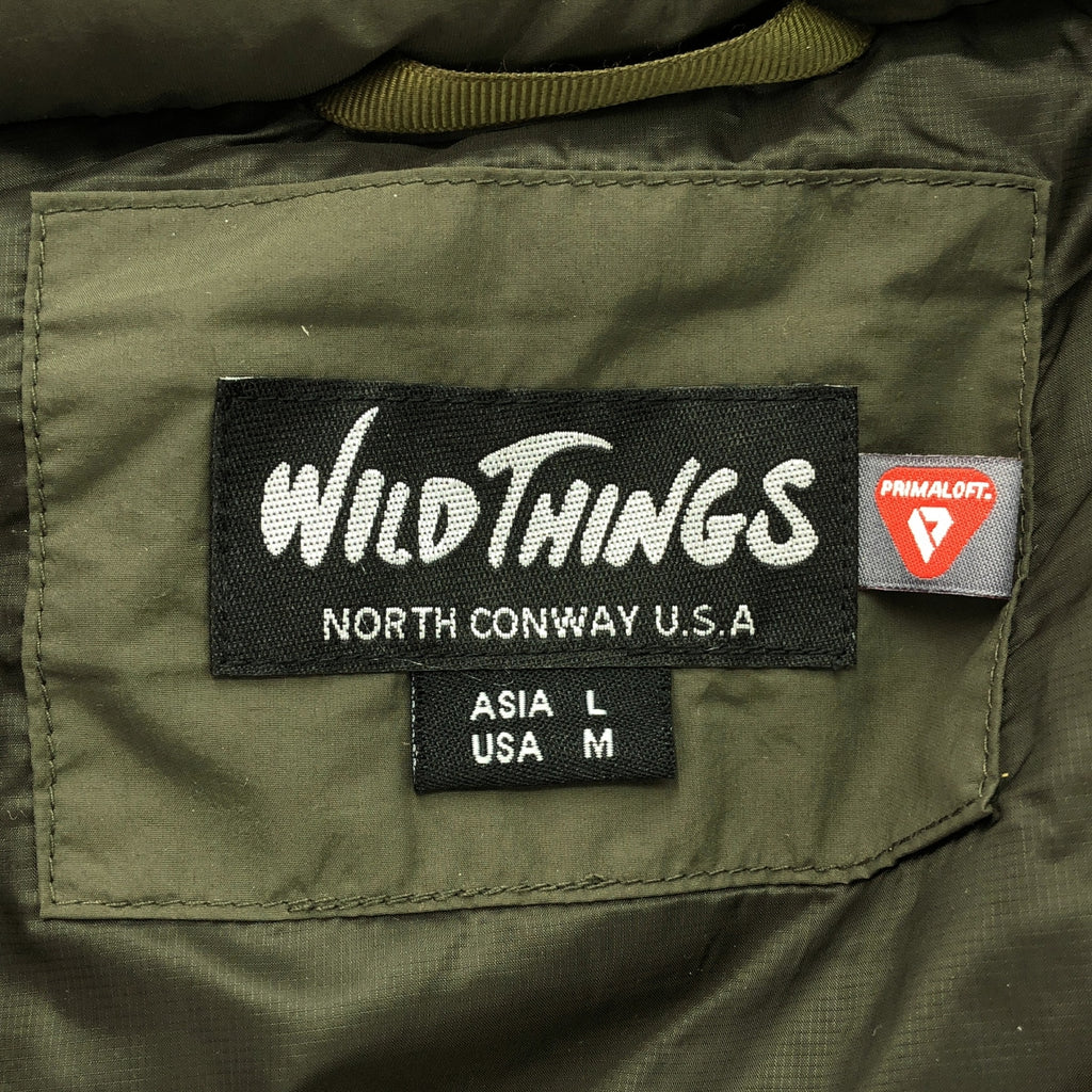 WILD THINGS / ワイルドシングス | PRIMALOFT MONSTER PARKA / プリマロフト モンスターパーカー オーバーコート | L | オリーブ | メンズ