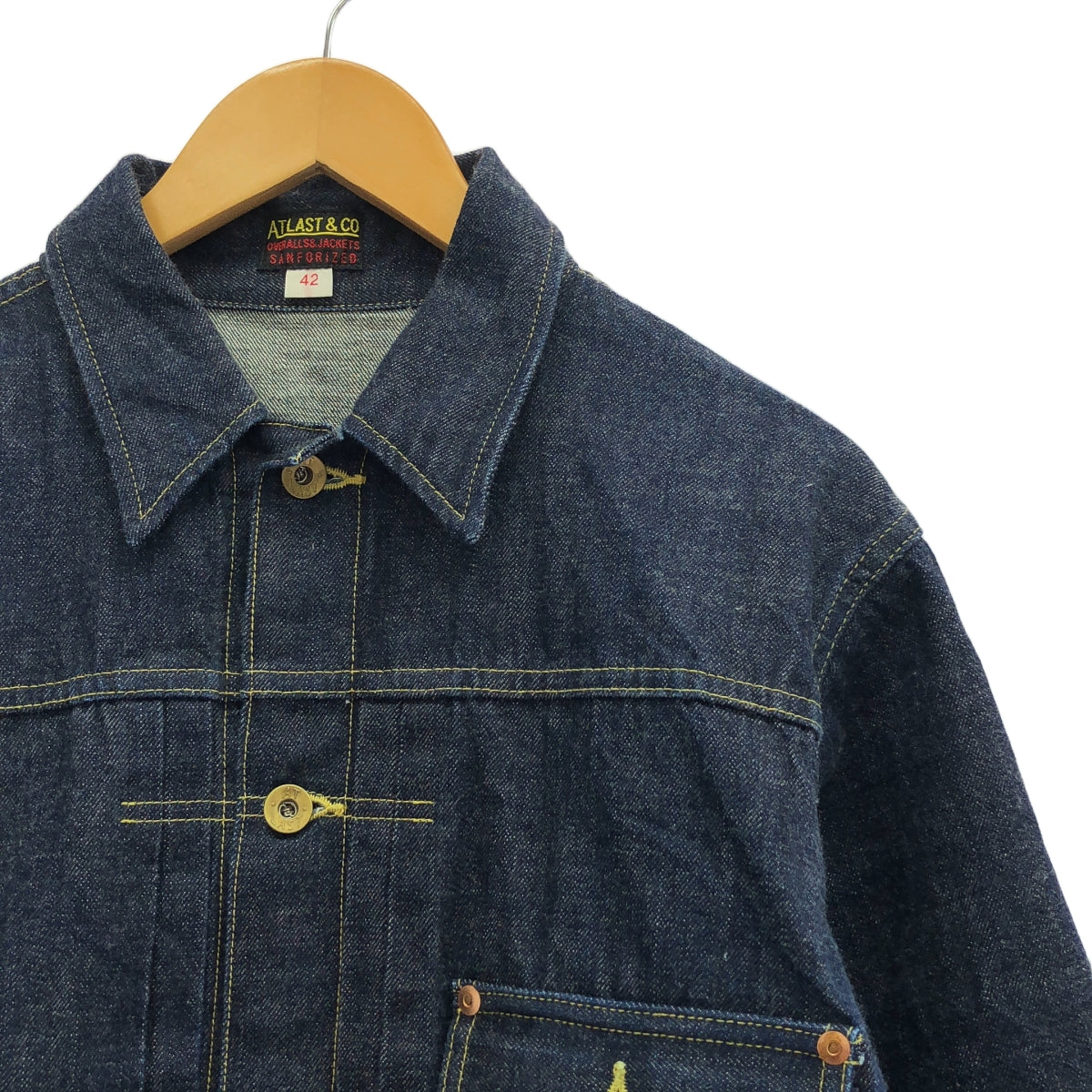 AtLast&Co / アットラスト | 147J / 1st 濃紺デニム ジャケット AtLast&Co / アットラスト | 147J / 1st 濃紺デニム ジャケット