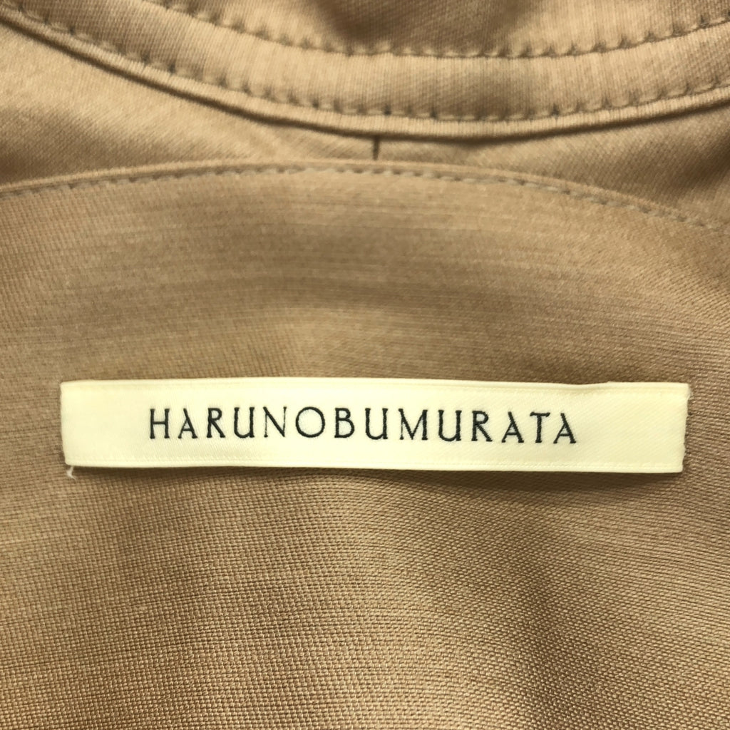 【美品】  HARUNOBUMURATA / ハルノブムラタ | ELIANA ROUND SHAPED VOLUME DRESS  エリアナ ボリューム ワンピース | 36 | ベージュ | レディース