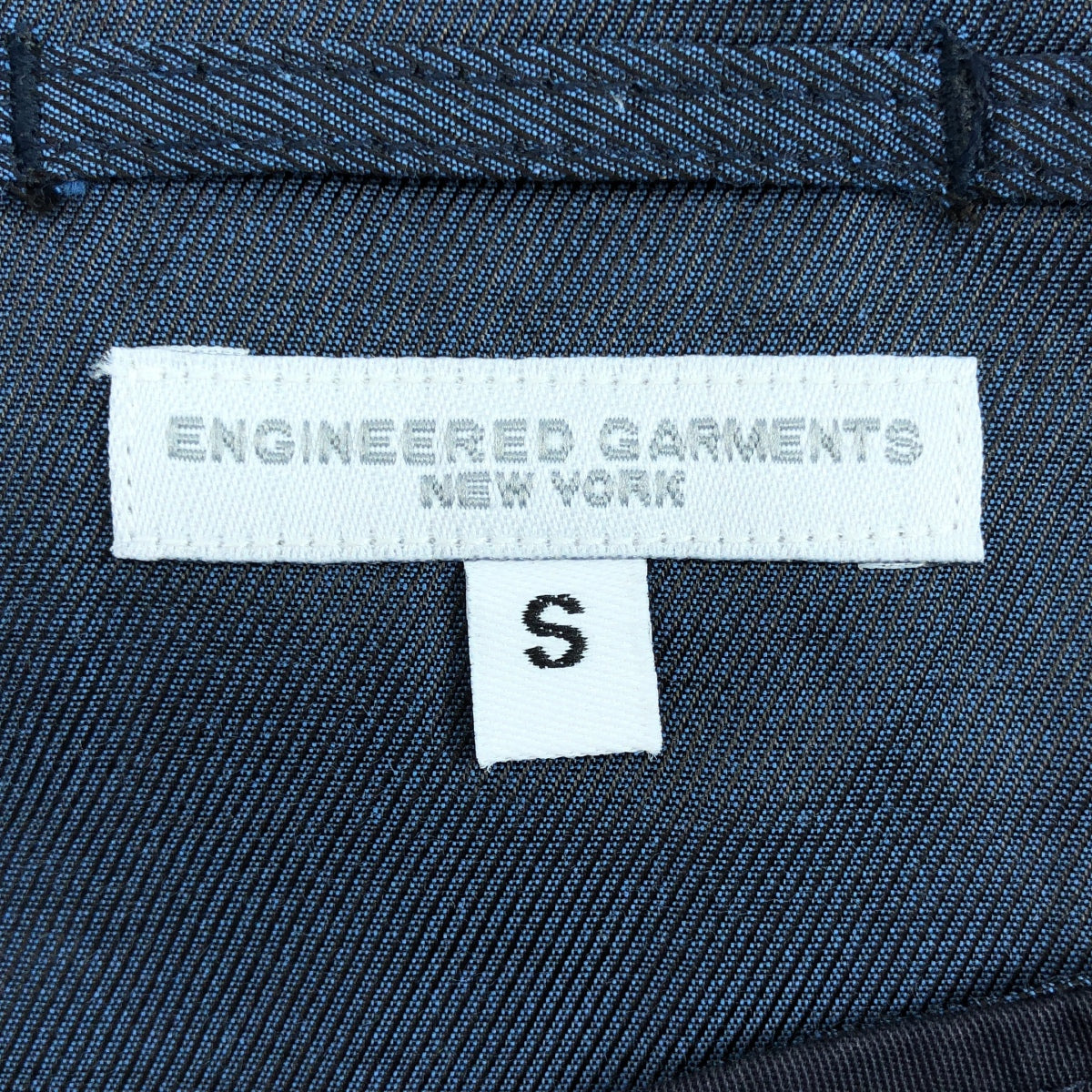 Engineered Garments / エンジニアドガーメンツ | COVER VEST HIGHCOUNT TWILL カバーベスト ハイカウントツイル コットン | S |