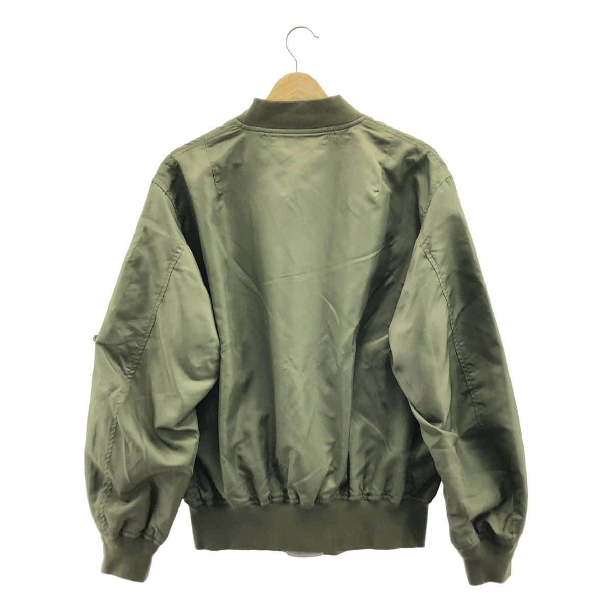 JOURNAL STANDARD | 2022 春夏 | 雙面 MA-1 飛行員夾克 | F 碼 | 橄欖綠/鼠尾草綠 | 女款