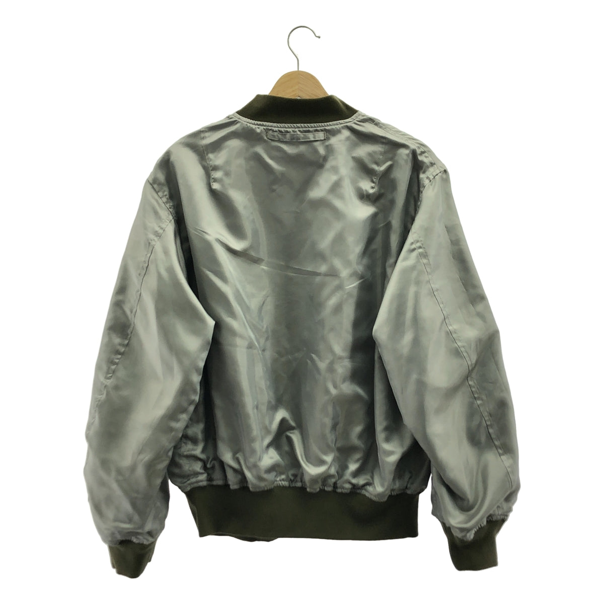 JOURNAL STANDARD | 2022 春夏 | 雙面 MA-1 飛行員夾克 | F 碼 | 橄欖綠/鼠尾草綠 | 女款